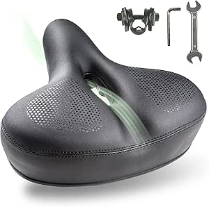 Comfortable Bike Seat for Men and Women - Ultra-Wide Design