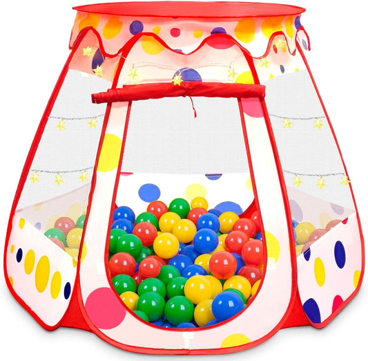 PopUp Princess Tent with LED Star Lights by TIKTENT