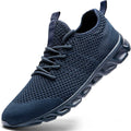 Men's Lightweight Athletic Walking and Running Shoes - Breathable Mesh