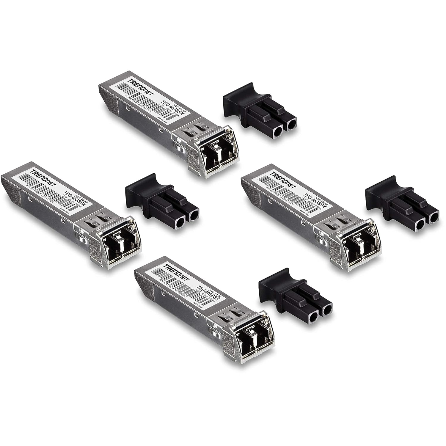 TEG-MGBSX/4 SFP Multi-Mode LC Module 4-Pack for Reliable Networking