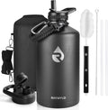 One Gallon Water Bottle Insulated - Triple Wall Vacuum, 128 oz