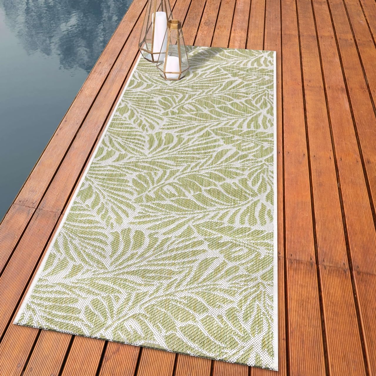 Keen Home Design Terrace Outdoor Runner Rug - Versatile 2x10 Rug