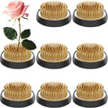 Floral Frogs Round Brass Flower Holder 2.36 in - Stable Ikebana Tool
