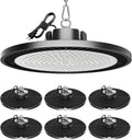 Upgrade 350w Led Shop Lights 6 Pack - Super Bright 52500lm High Bay