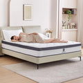 Full Size Hybrid Mattress 12 in Medium Firm - Pressure Relief