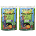 100% Pure Worm Castings Fertilizer 30 lb (2 Pack) - Boosts Soil Health