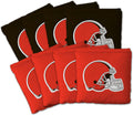 Officially-Licensed NFL Cornhole Bags Set of 8 - Dual Side Slide