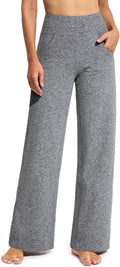 Promover Wide Leg Yoga Pants with Pockets - Comfortable (Style 8XY4)