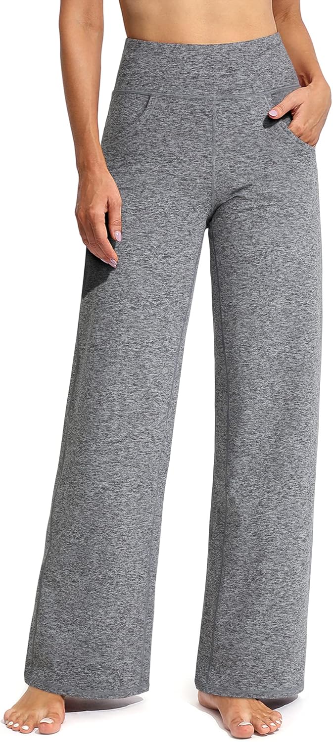Promover Wide Leg Pants for Women - Comfortable Yoga Pants