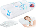 Cervical Pillow for Neck Pain Relief Queen Size - Adjustable Support