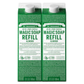 Dr. Bronner's Pure-Castile Liquid Soap Refill Almond - Concentrated