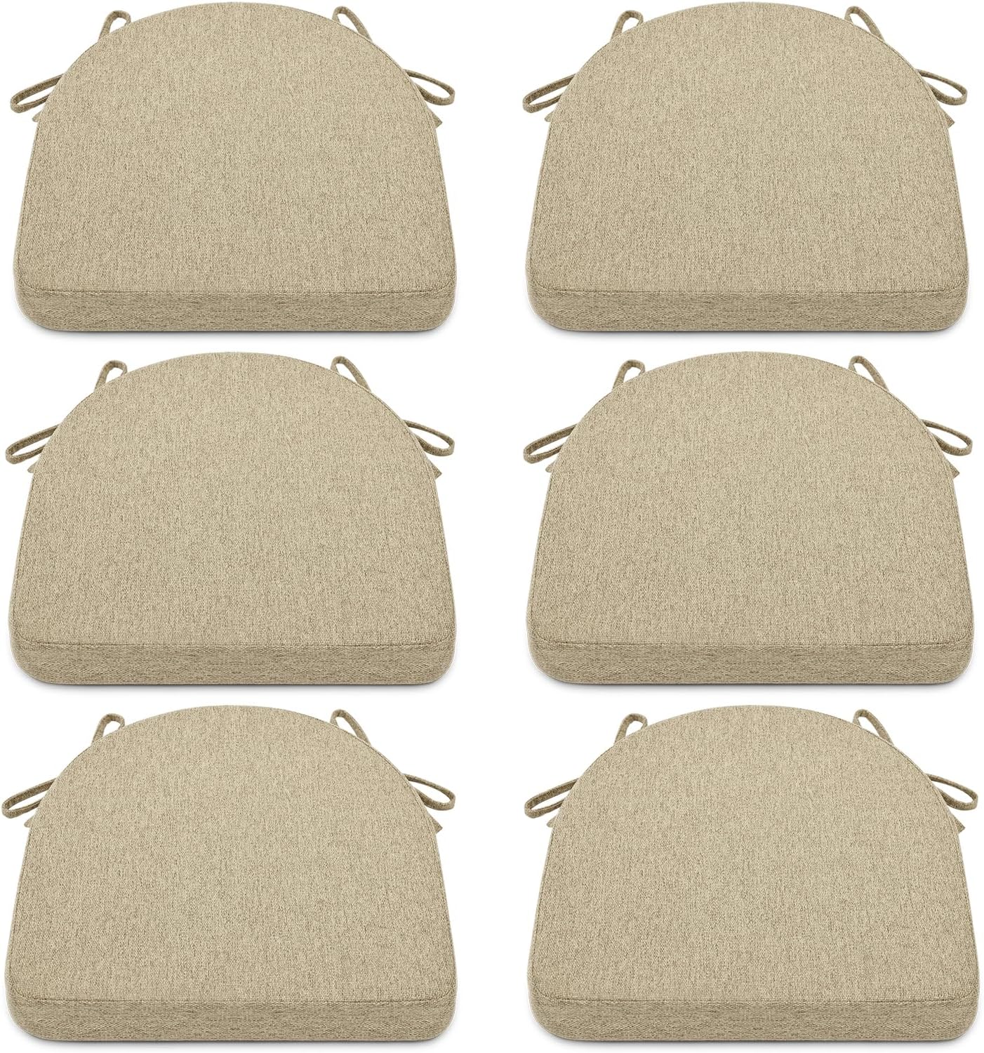 Shinnwa Kitchen Chair Cushions Set of 6 for Ultimate Comfort