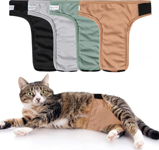 Langsprit Reusable Cat Diapers - Leak-Proof Solution