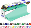 Aqua Plastic Tablecloth Roll 54in x 300 ft - Cut to Size Disposable