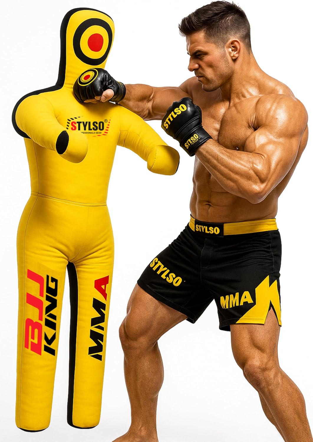Un-Filled Grappling Dummy for BJJ MMA Judo Karate Training