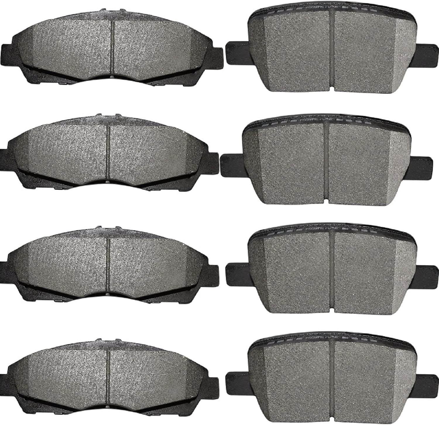 SIPAUTEC Ceramic Disc Brake Pads Set for 2020 Cadillac XT6