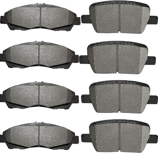 SIPAUTEC Ceramic Disc Brake Pads Set for 2020 Cadillac XT6