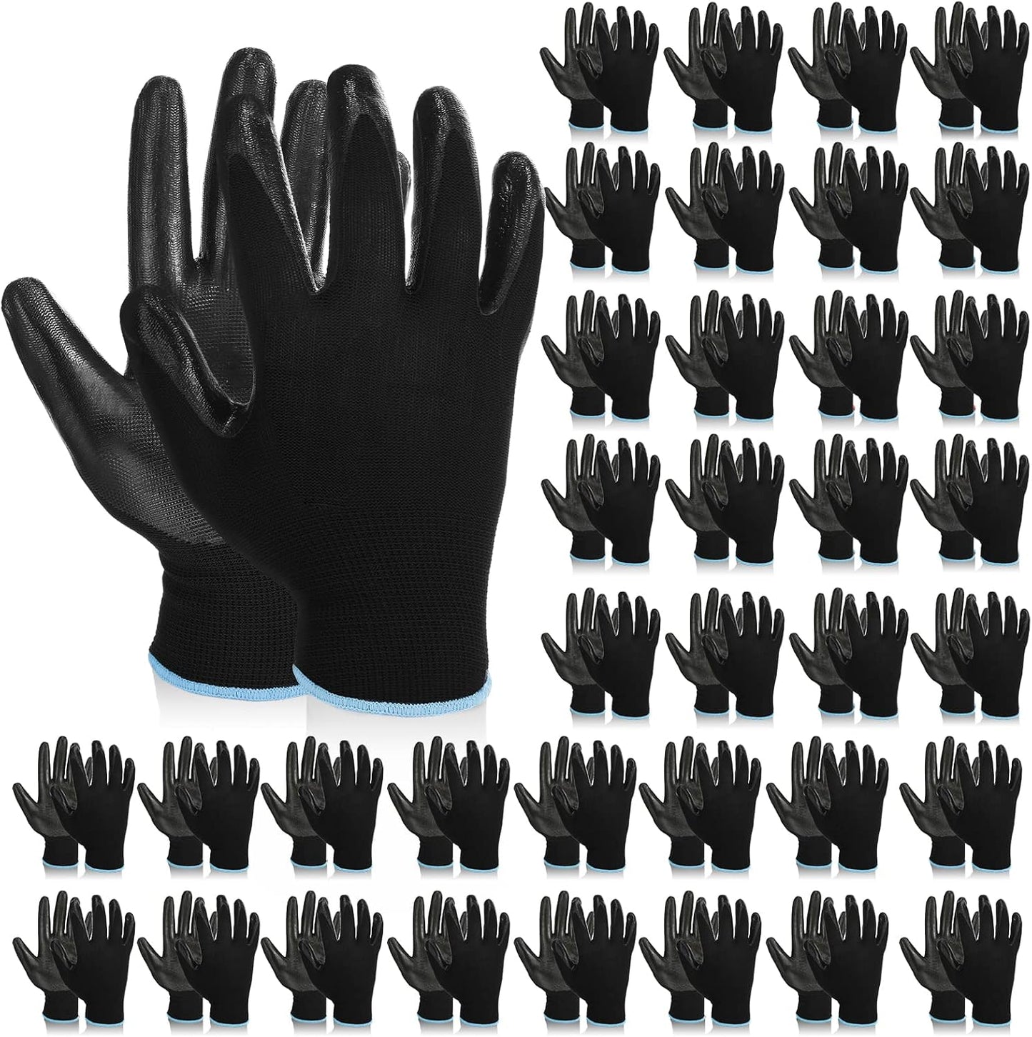 Zopeal PU Coated Safety Work Gloves - Seamless Grip