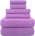 29x59 in Bath Towels Set of 6 - Extra Large, Super Soft and Absorbent