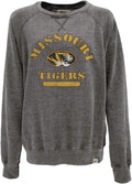 Blue 84 Women's Burnout Crewneck Sweatshirt - Vintage Missouri Fan