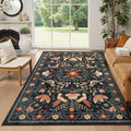 Moynesa 6x9 Area Rug - Ultra Soft Non Slip Boho Living Room Carpet