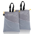 Car Garbage Can Hanging Trash Bag 2PCS Set - Waterproof, Leakproof