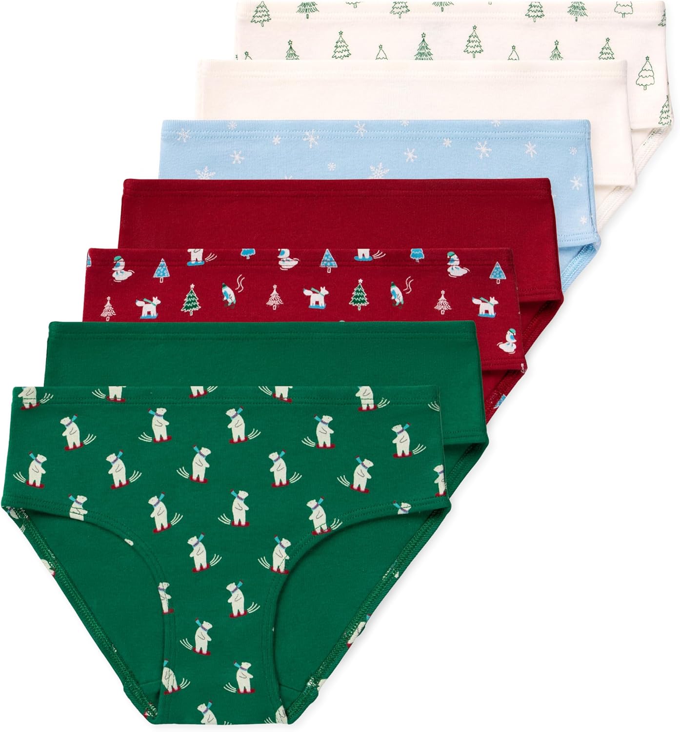 Lucky & Me Girls Organic Cotton Underwear Briefs 7 Pack Review