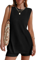 NENONA Women's Sleeveless Sweater Lounge Set - Lightweight Vacation