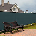 3 ft x 50 ft Green Fence Privacy Screen - Heavy Duty 150 GSM