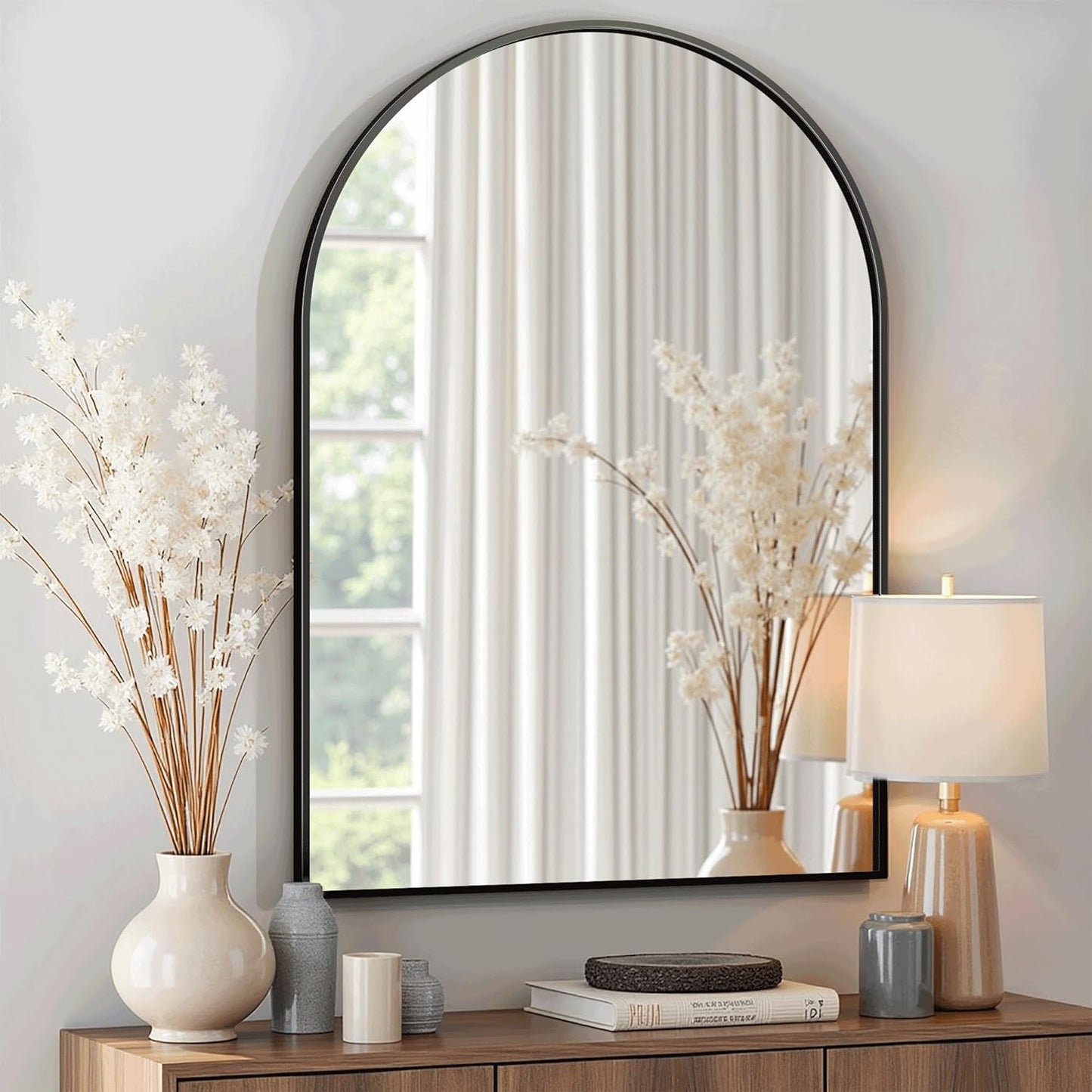 Arched Bathroom Mirror for Wall - 30ft'x20ft' Large Design