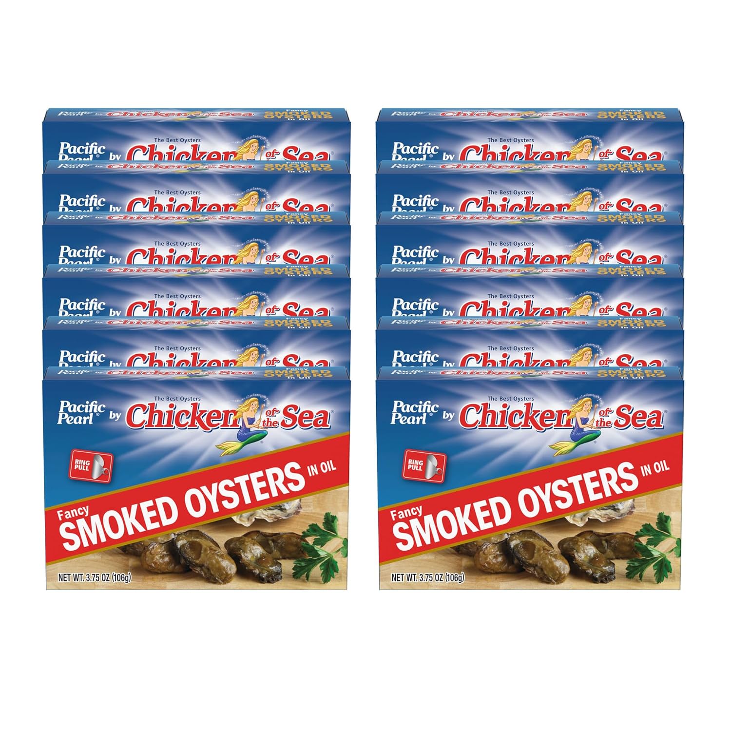 Pacific Pearl Fancy Smoked Oysters in Oil - Delicious Snack Option