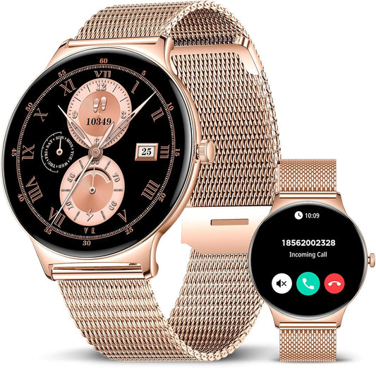 SOUYIE Smartwatch: Answer Calls, Track Health, 100+ Sports Modes