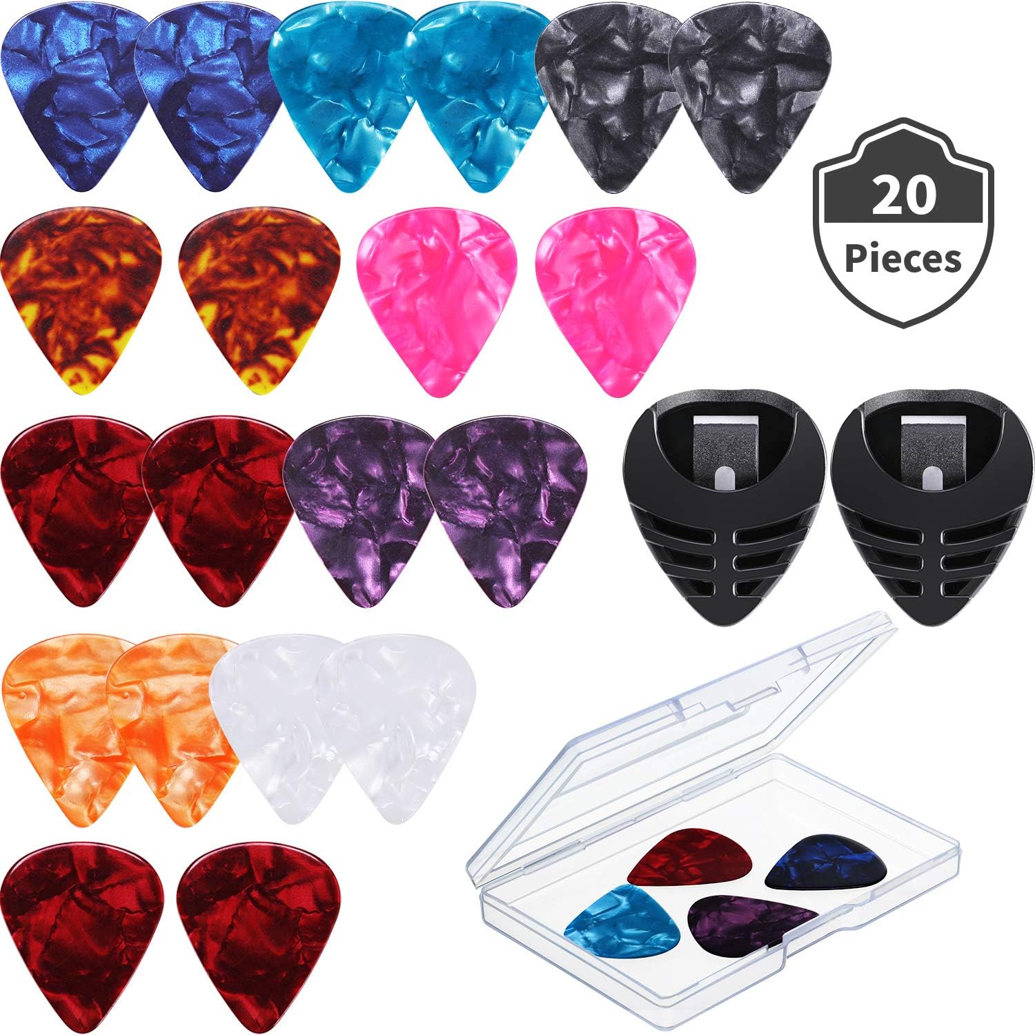 Frienda Guitar Picks Set: Easy Storage & Access