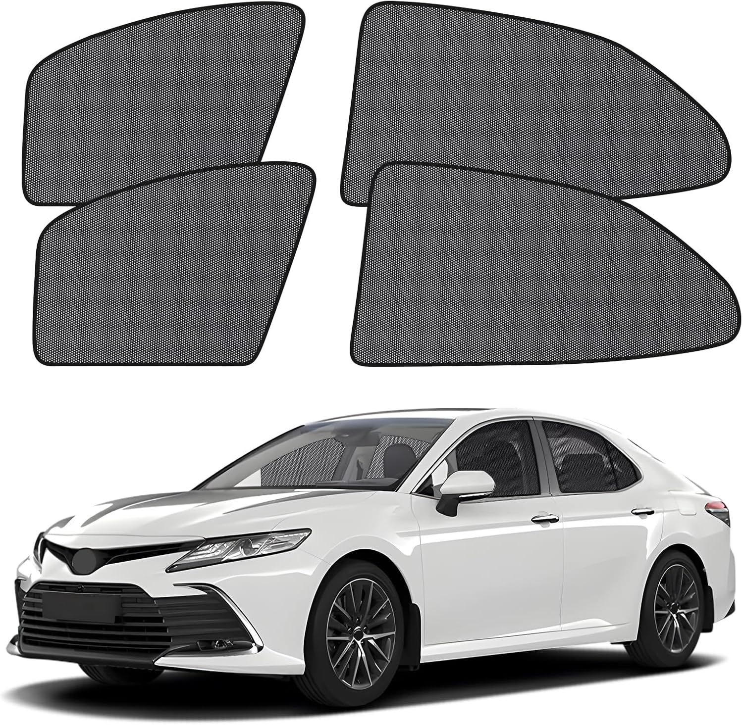 XCBYT Car Window Shades for 2018-2024 Toyota Camry - 4 Pack