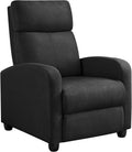 Fabric Recliner Chair Sofa Ergonomic Adjustable Single Sofa