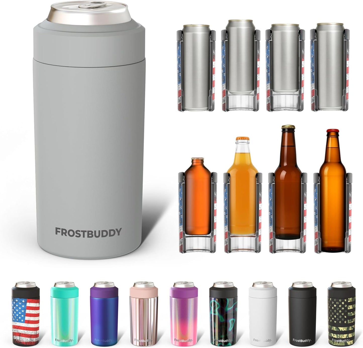 Frost Buddy Universal Can Cooler - Perfect for All Drink Sizes