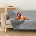 Waterproof Dog Blanket Bed Cover 52 x 82 in - Cozy Reversible