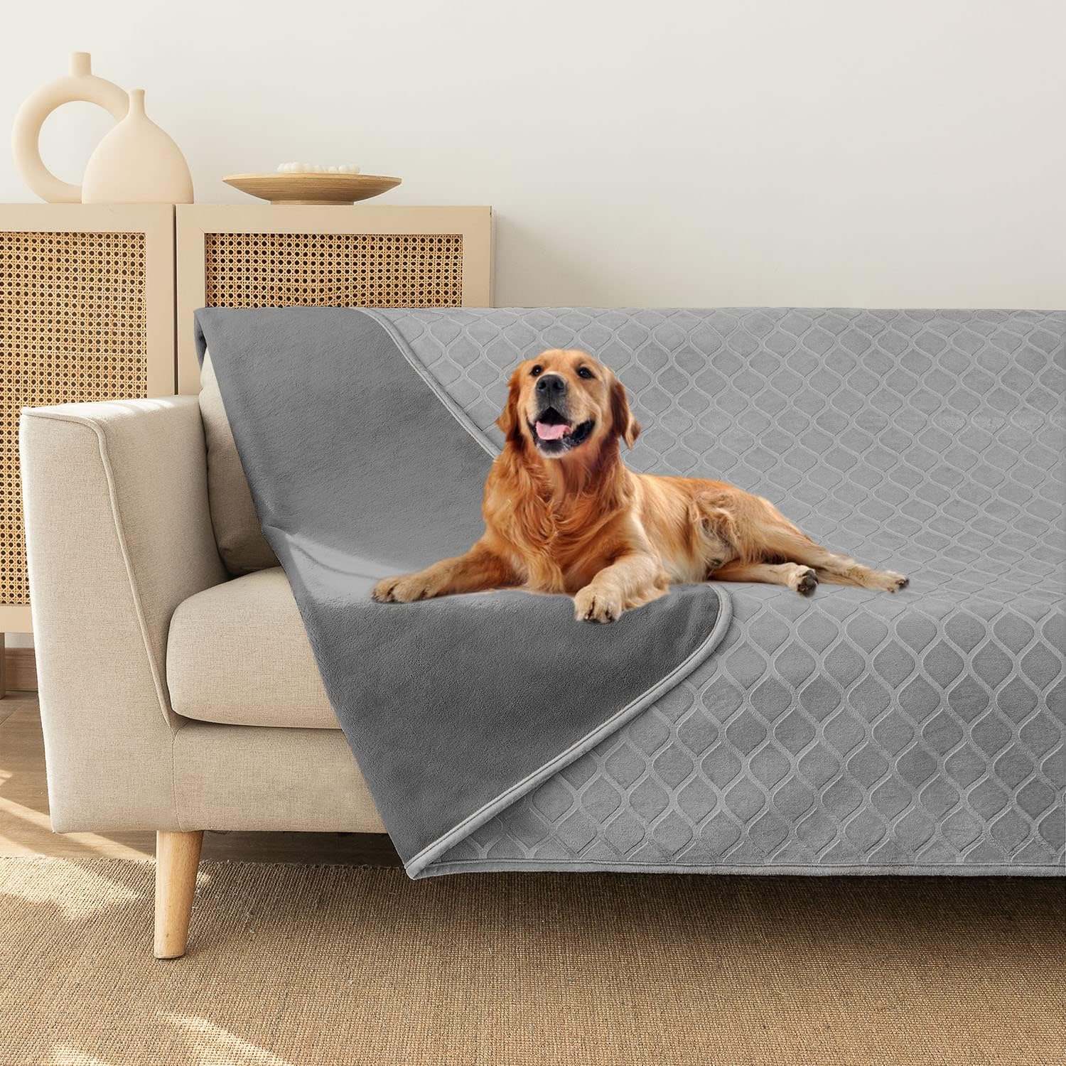Fuguitex Waterproof Dog Blanket for Cozy Pet Comfort