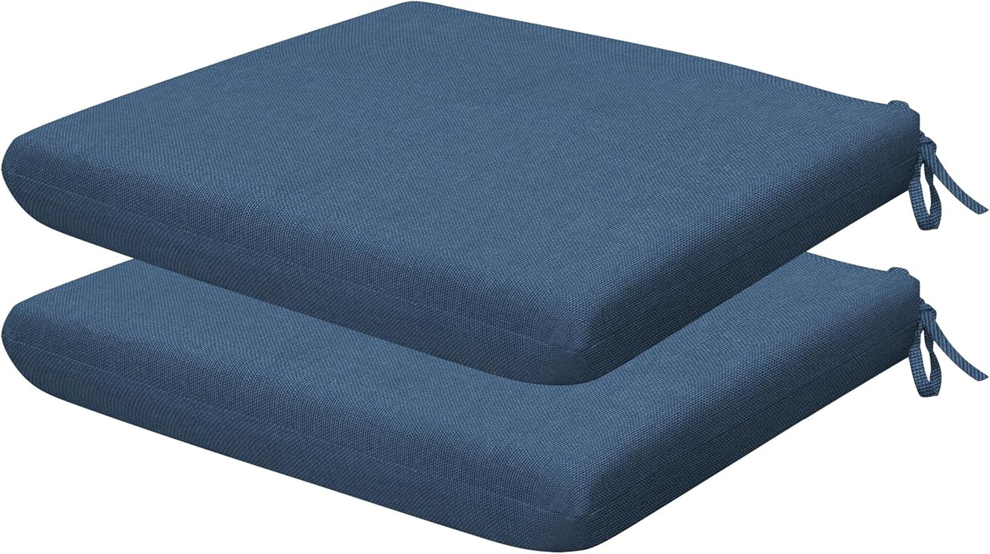Honeycomb Outdoor Heritage Set of 2 Seat Pads for Comfort