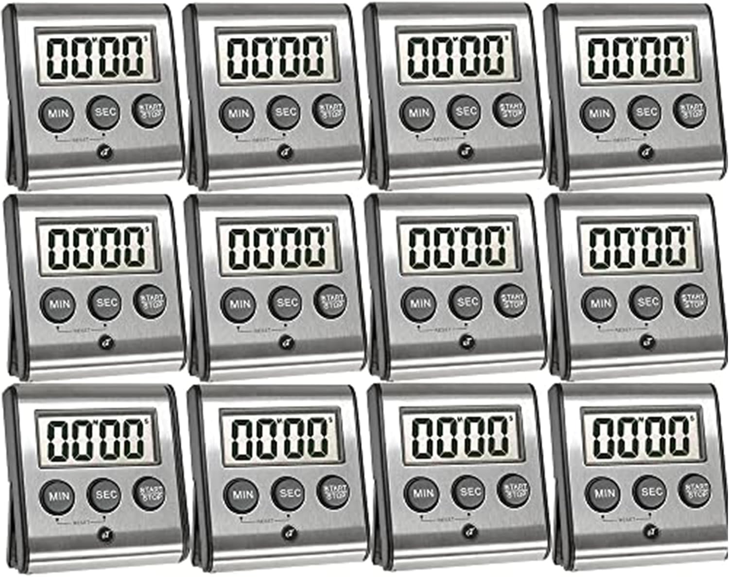 Elegant Digital Kitchen Timer with Loud Alarm and Large Display