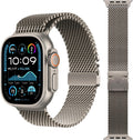 Milanese Loop Band for Apple Watch Ultra 49mm 46mm - Parachute Buckle