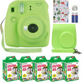 Fujifilm Mini 9 Camera Bundle: Lime Green + Flamingo Photo Album