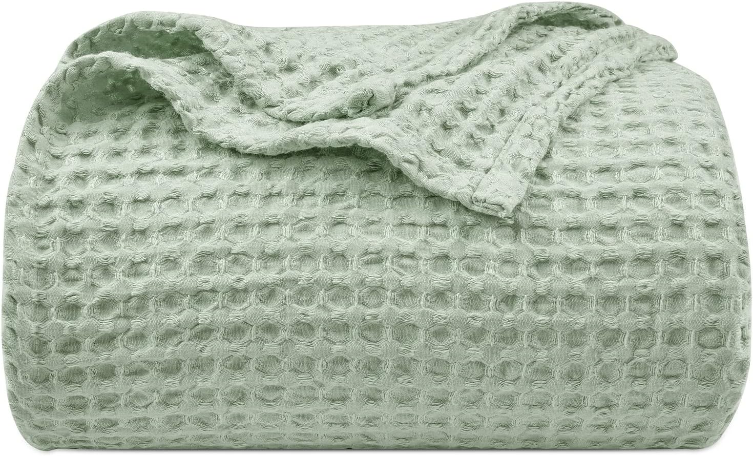 PHF Ultra Soft Waffle Weave Blanket King Size for Cozy Comfort