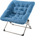 OAKHAM Comfy Chair for Adults - Soft Faux Fur Lounge