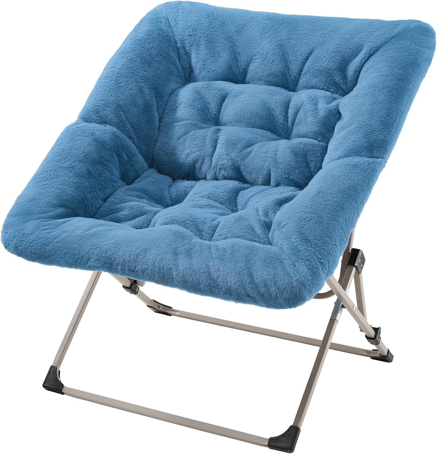 OAKHAM Comfy Chair for Adults - Soft Faux Fur Lounge