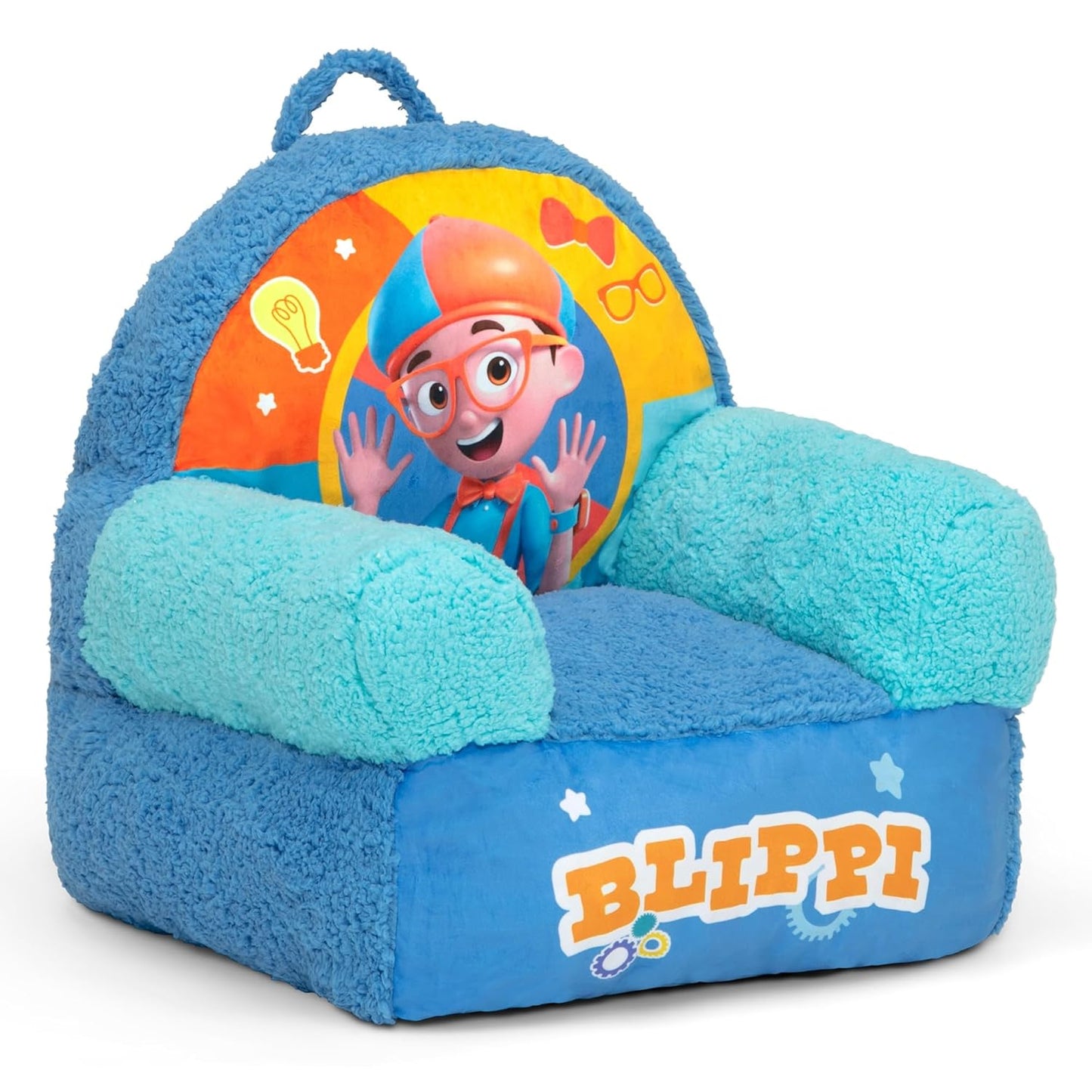 Blippi Cozee Buddy Kids Chair for Toddlers by Delta Children