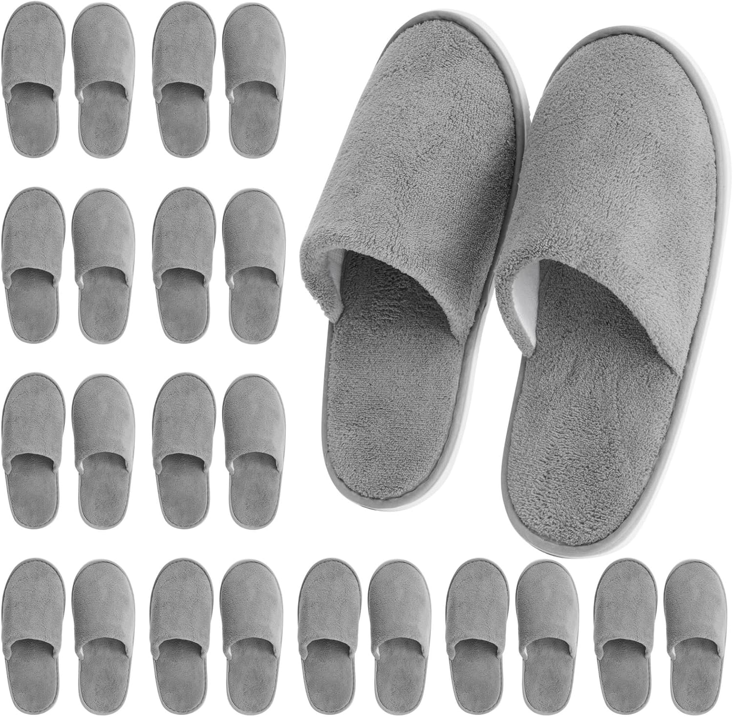 Juvale Disposable Slippers for Guests - Comfortable and Hygienic