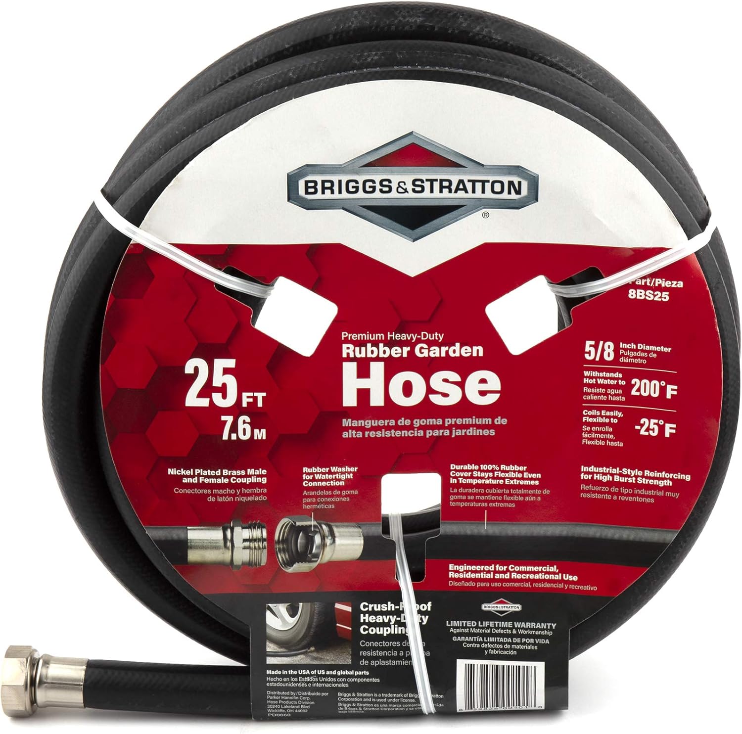 Briggs and Stratton 25-Feet Premium Heavy-Duty Rubber Hose Review