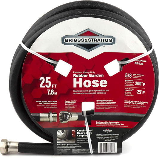 Briggs and Stratton 25-Feet Premium Heavy-Duty Rubber Hose Review