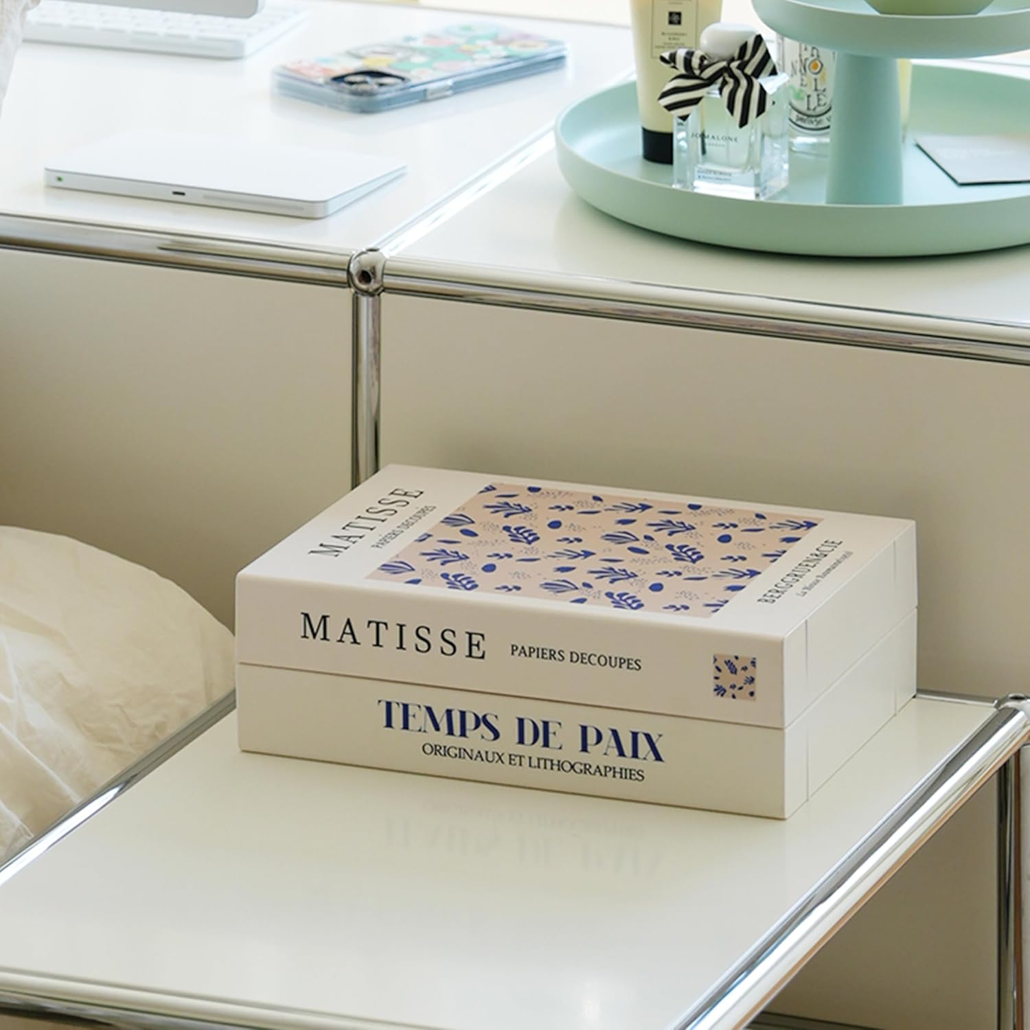 Book Shape Decorative Cable Management Box for Home & Office